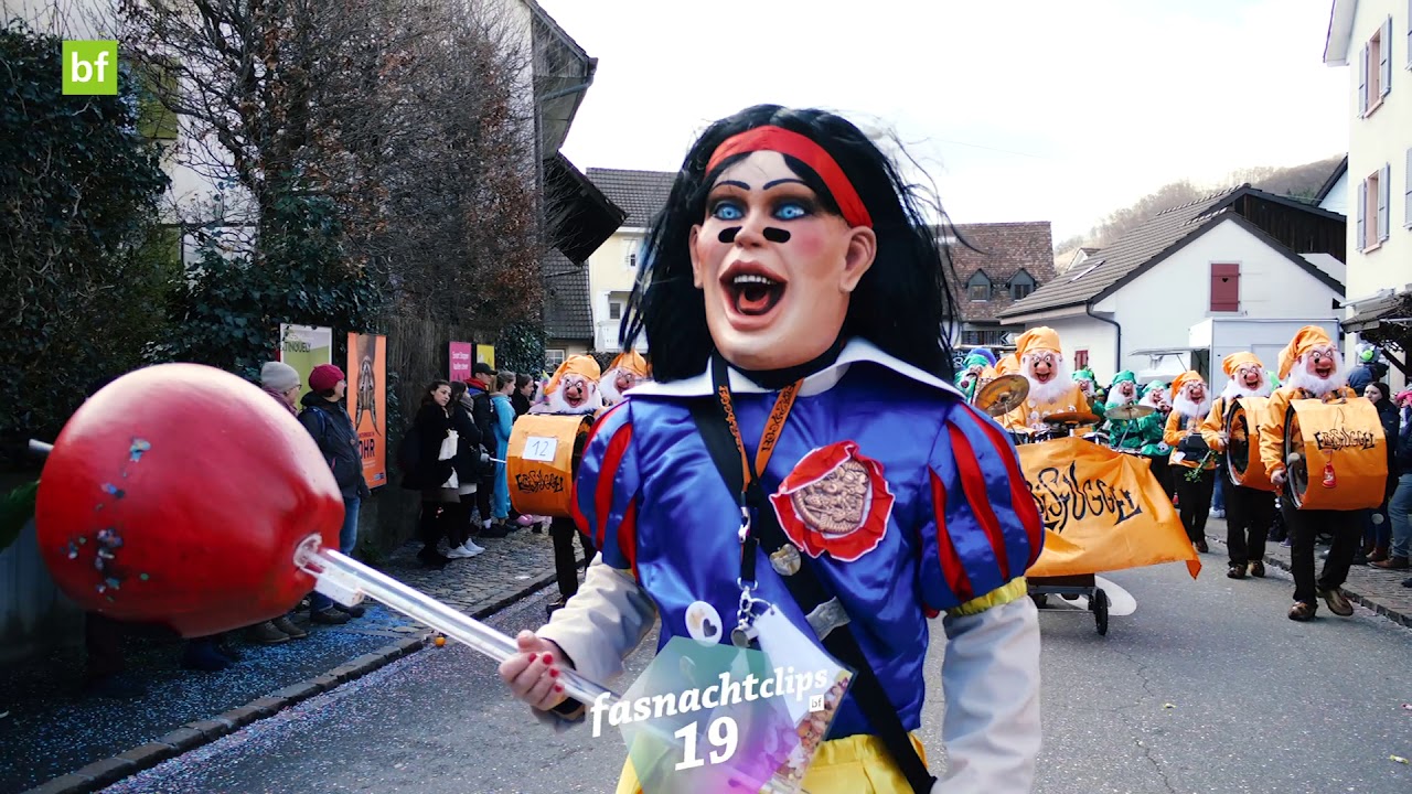 Elbisrugger Fasnacht-Clip «Dini Seel ä chli la bambälä la» @Umzug Frenkendorf 2019
