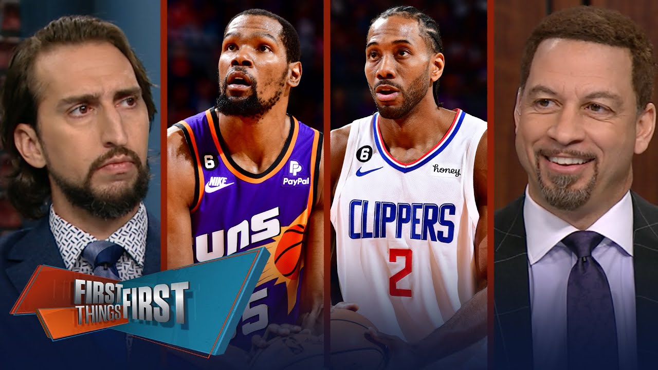 Clippers 'season is over’ after matching up w/ KD, CP3 & Suns in playoffs | NBA | FIRST THINGS FIRST