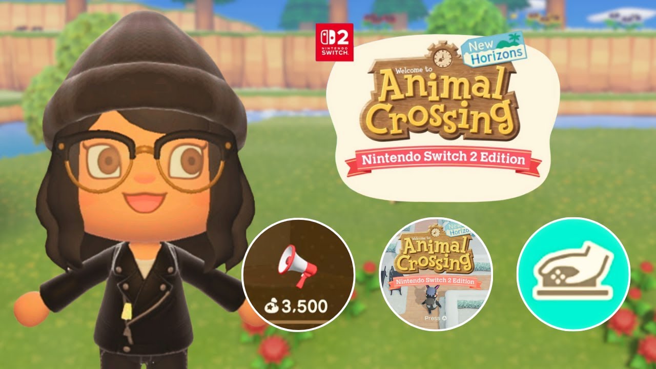 First Look at ACNH Switch 2 Edition  🏝  Let's Play Animal Crossing New Horizons | Update 3.0