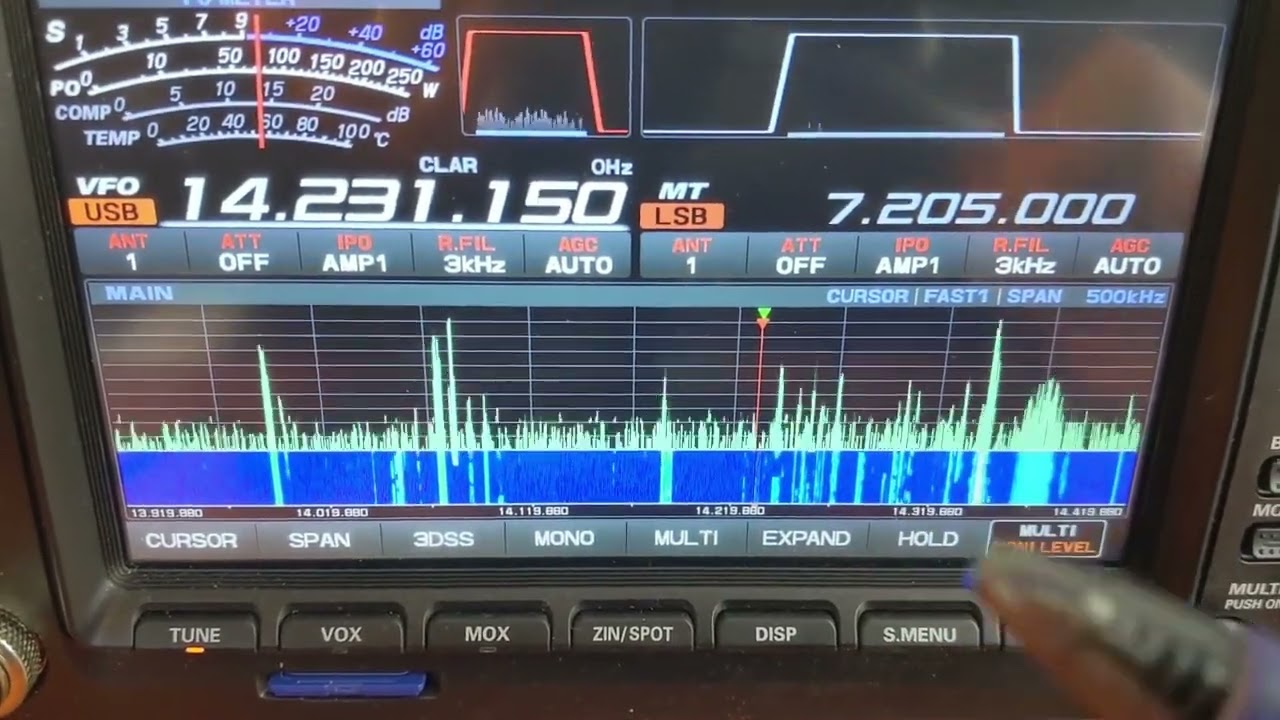 Yaesu FTDX101MP HF Transceiver, Sounds Great