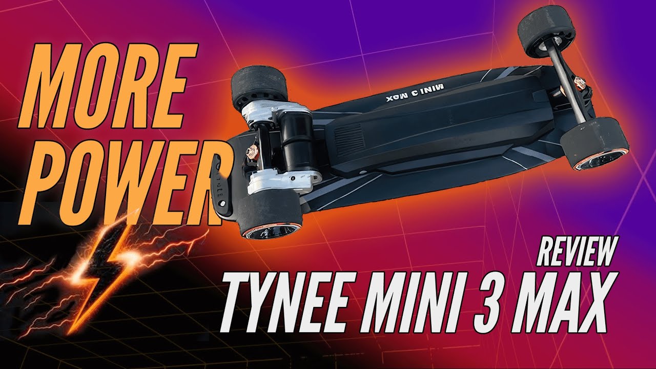 Обзор Tynee Mini 3 Max — новый кандидат на звание лучшего электрического шортборда?!