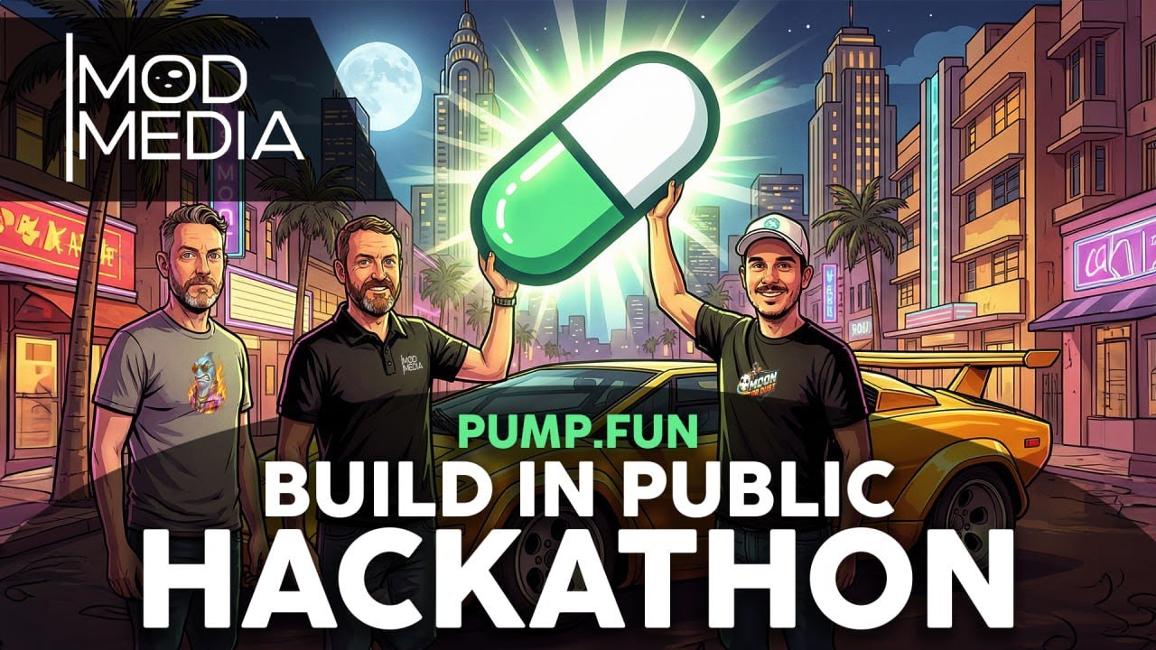 Мы создаём что-то открыто: MOD Media принимает участие в хакатоне Pump.fun.