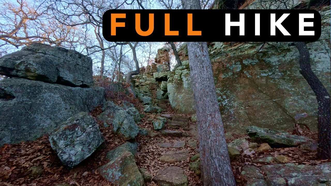 4K Virtual Hike | Red Waterfront Trail | Lake Mineral Wells State Park