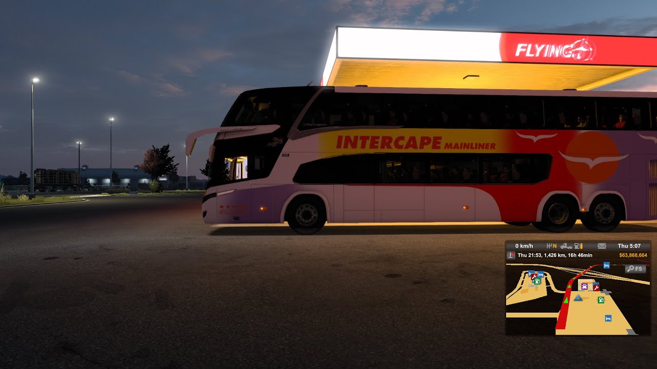 Intercape Mainliner l Marcopolo New G7DD