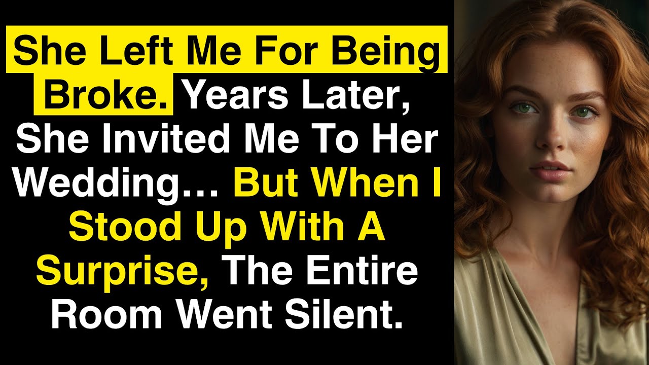 She Left Me For Being Broke. At Her Wedding, I Gave Her One Gift—The Deed To The Venue