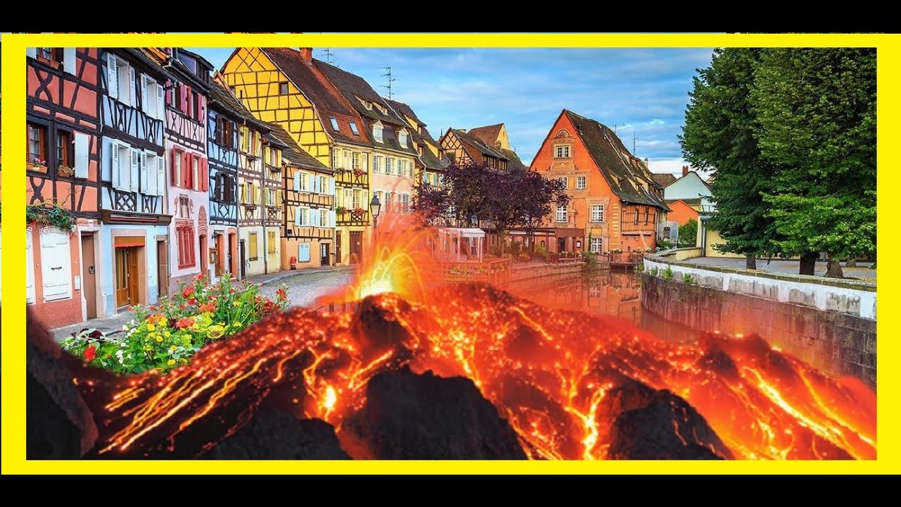Melting a French town with Lava in Teardown
