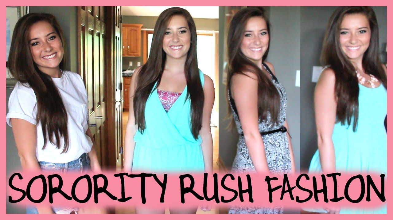 Sorority Recruitment Outfit Ideas!