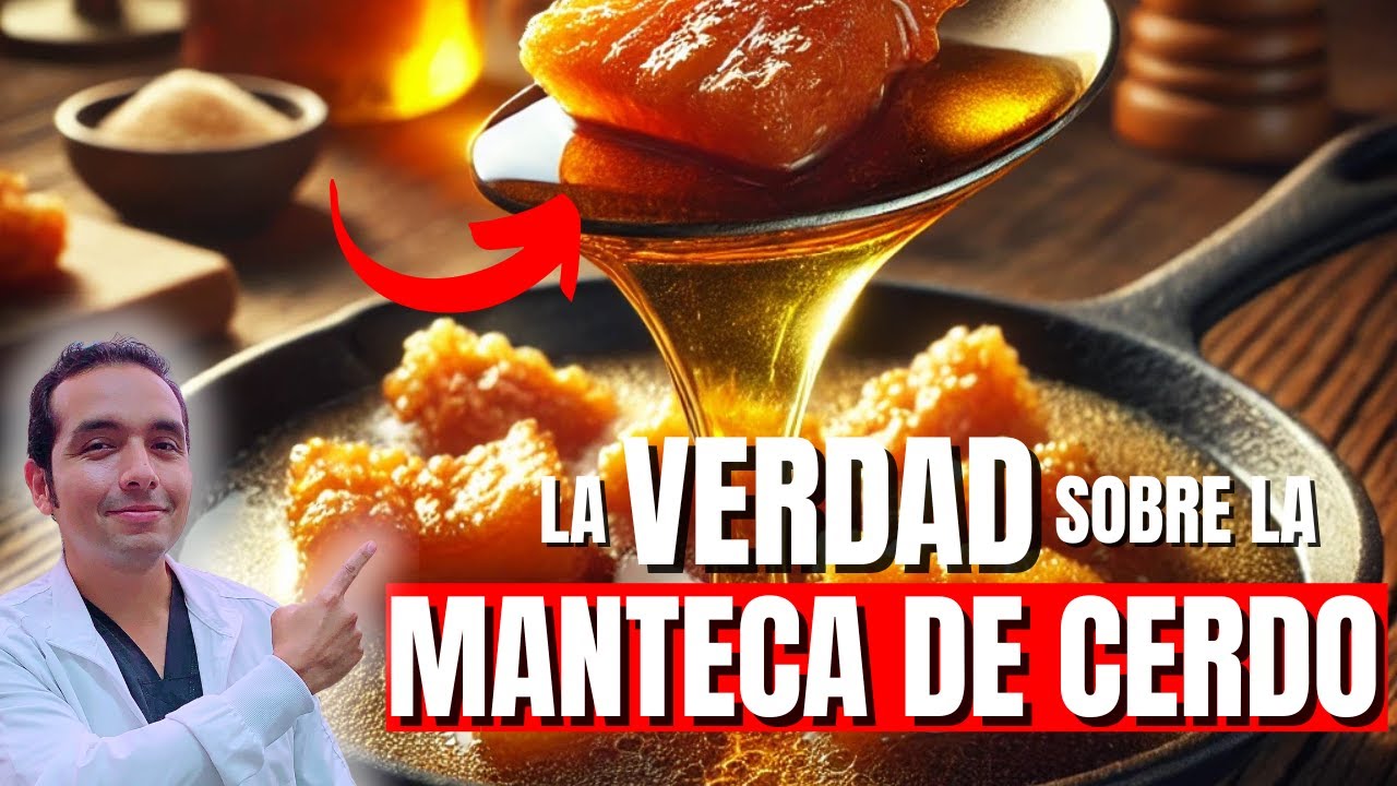 🍖 La Verdad Sobre la Manteca de Cerdo    ¿Es Buena o Mala para tu Salud? Descubre la Realidad 🧐