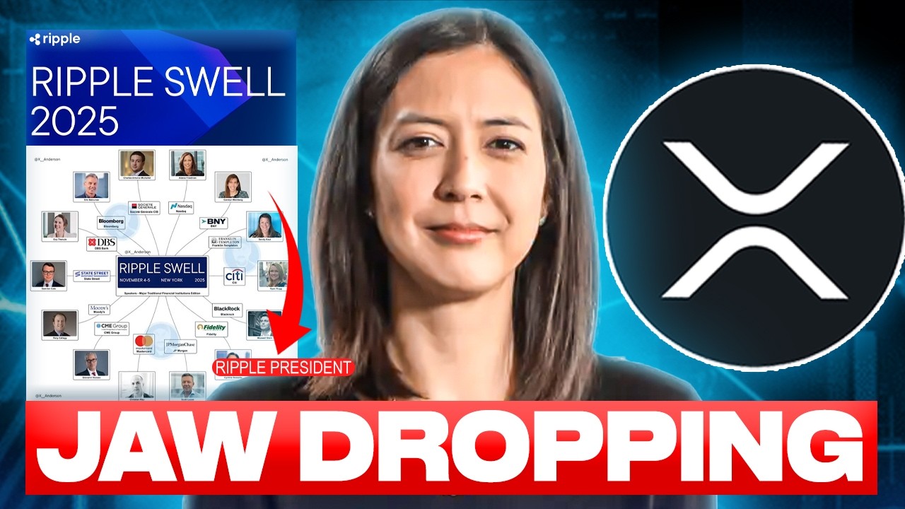 ПОТРЯСАЮЩЕЕ ОБЪЯВЛЕНИЕ О ГИГАНТСКОМ XRP!!! - ПРЕЗИДЕНТ RIPPLE НА SWHELL!