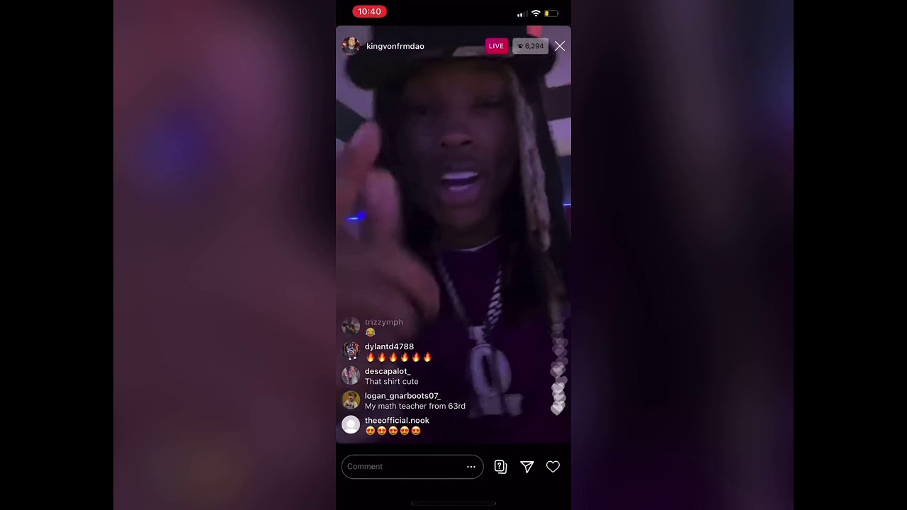 KING VON IN THE STUDIO LIVE ❗️❗️❗️ PREVIEWING NEW MUSIC🔥🔥🔥🔥 * RIP KING VON *