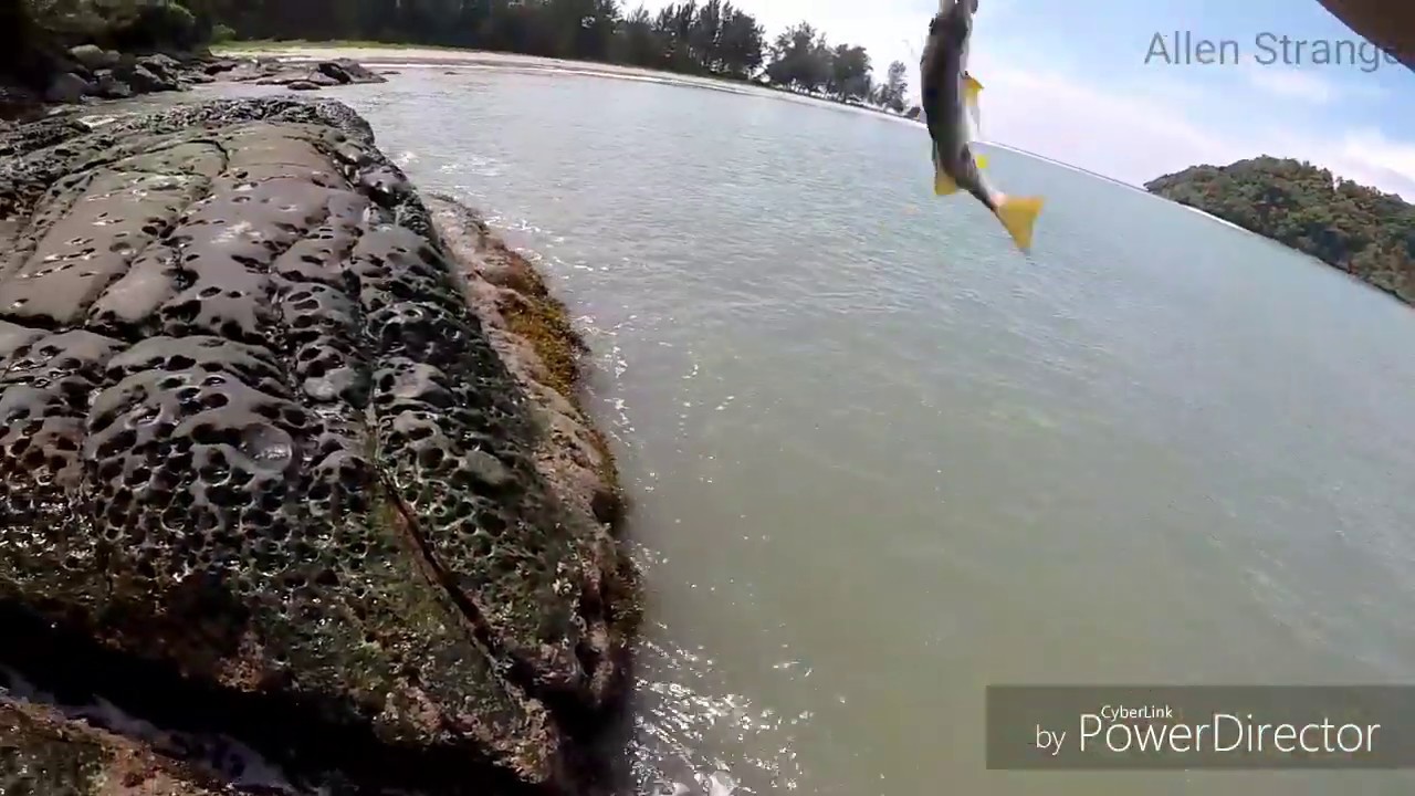 Trip Solo Casting Di Pantai Kelambu Kudat