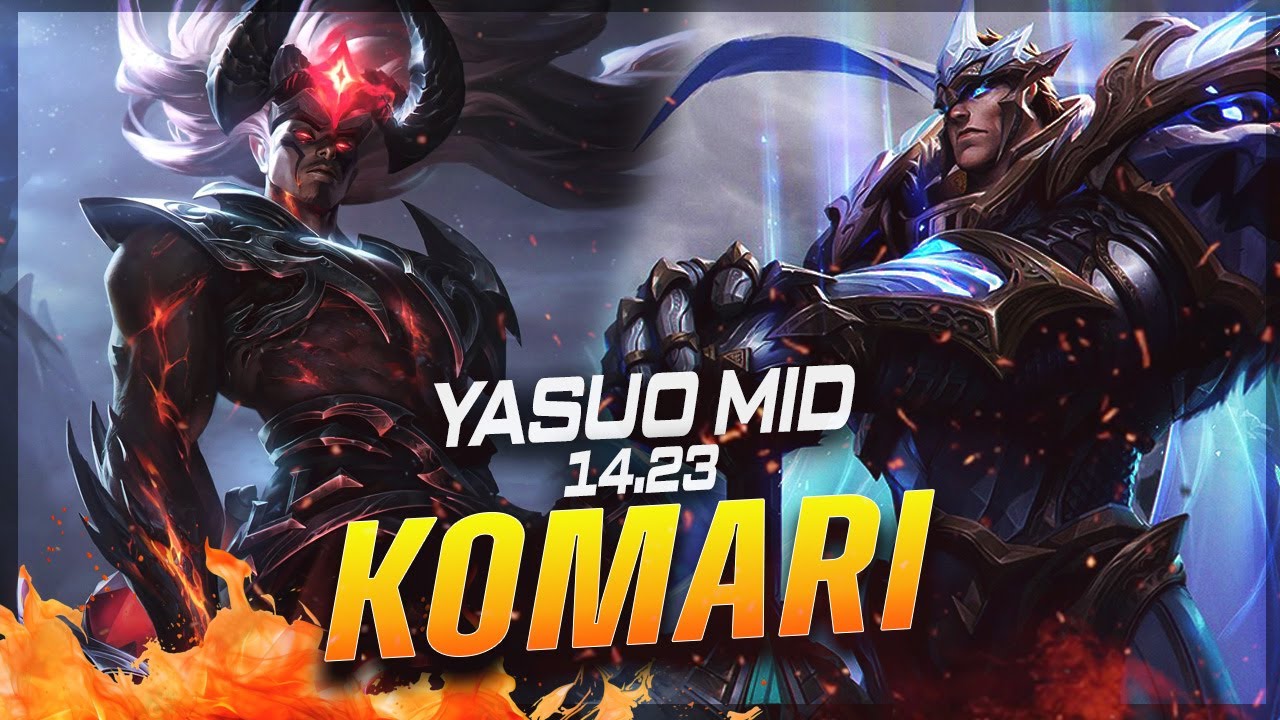 Komari - Yasuo vs Garen MID Patch 14.23 - Challenger Yasuo Gameplay