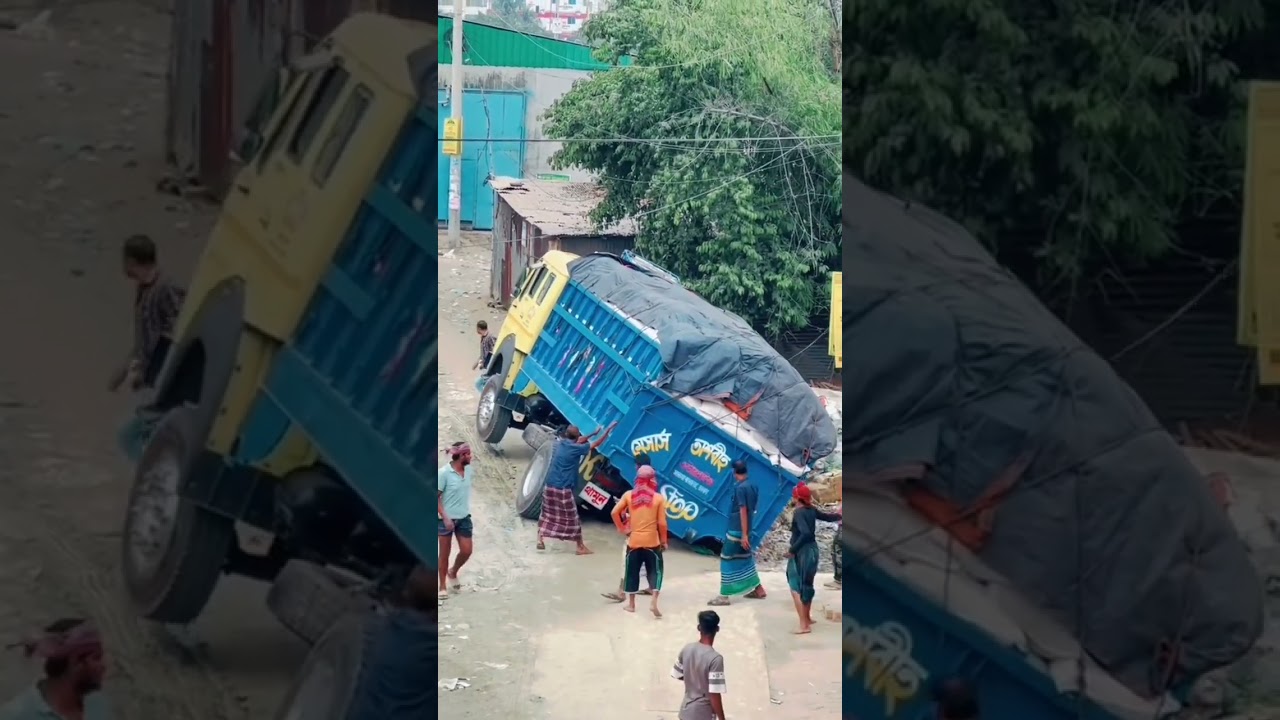 Tata 1615 Truck Crash #shorts