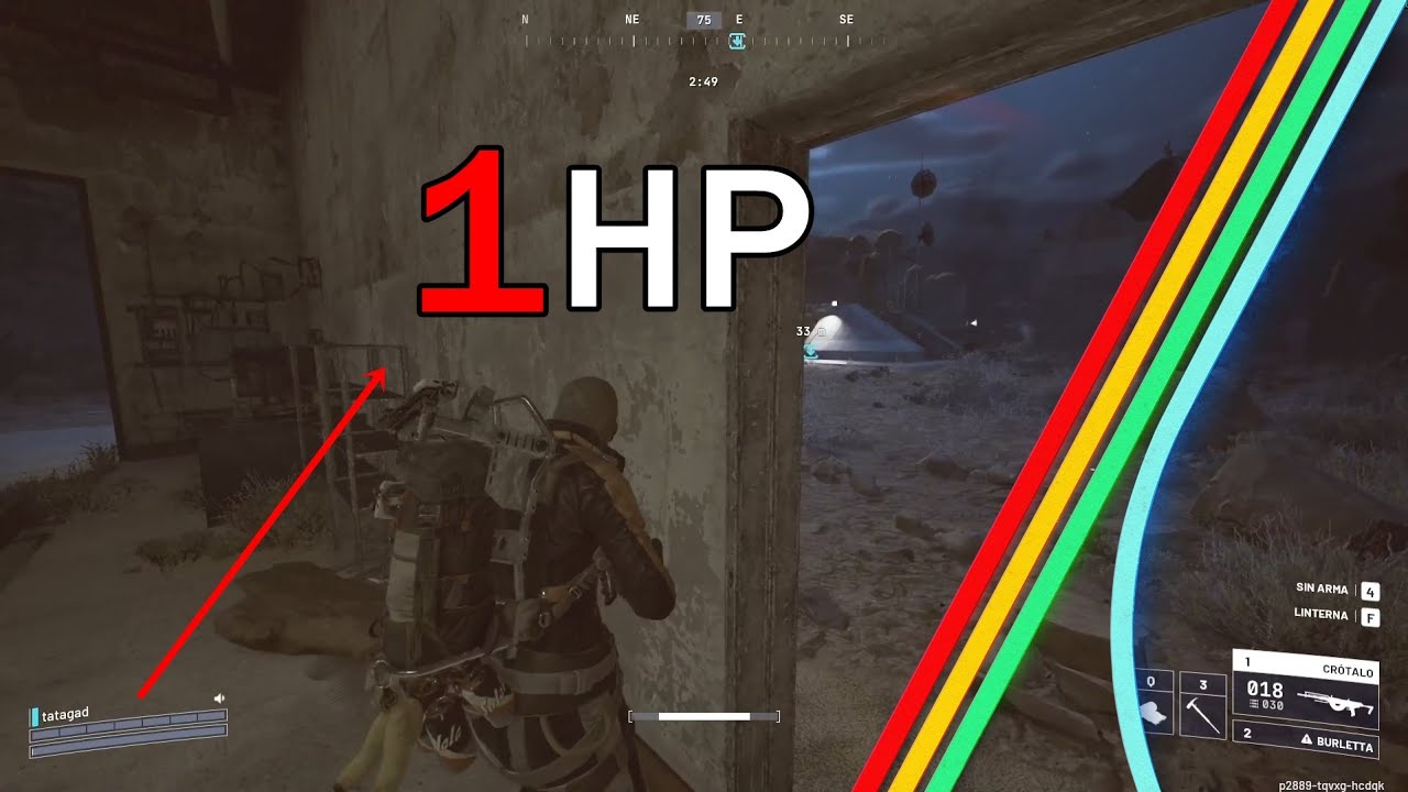 1 HP ... COMO ME ESCAPO?!!!