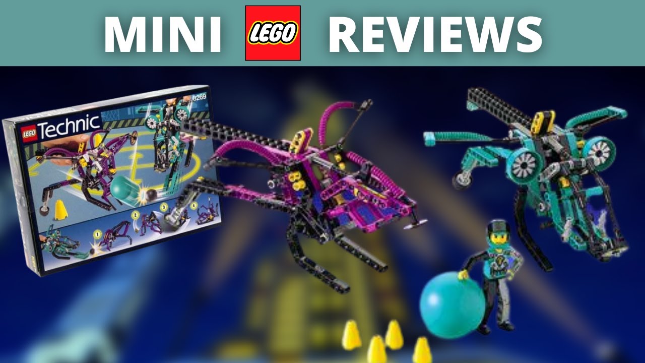 8269 Cyber Stinger - Vintage LEGO Technic 1999 MINI Review
