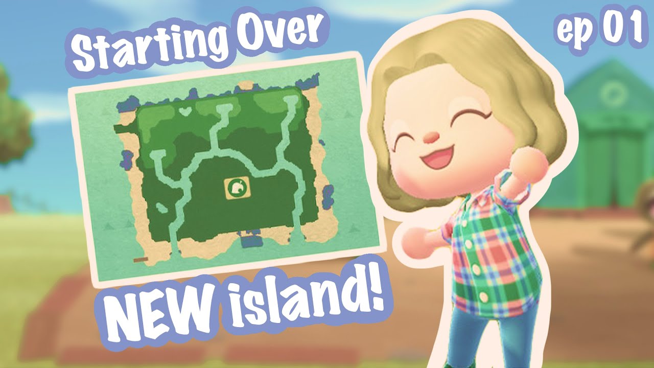 STARTING A NEW ISLAND! 😱🏝 DAY ONE | Island 3: THEME OR NO THEME?! | Animal Crossing New Horizons