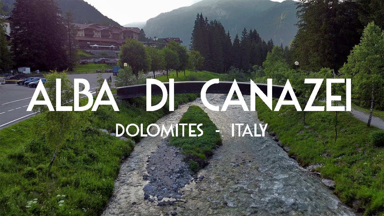 Alba di Canazei - Cinematic - Dolomites Trentino Italy - Drone footage 60fps Dji Mini 2