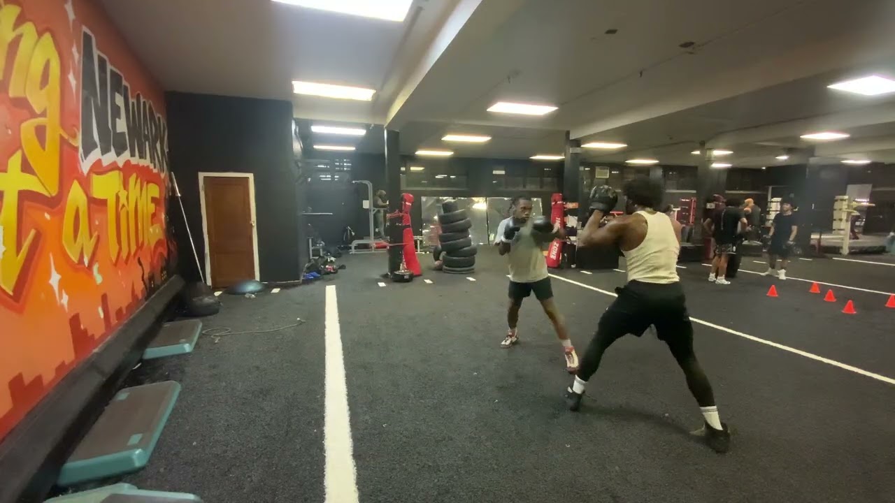 Working the JAB with Manier!!