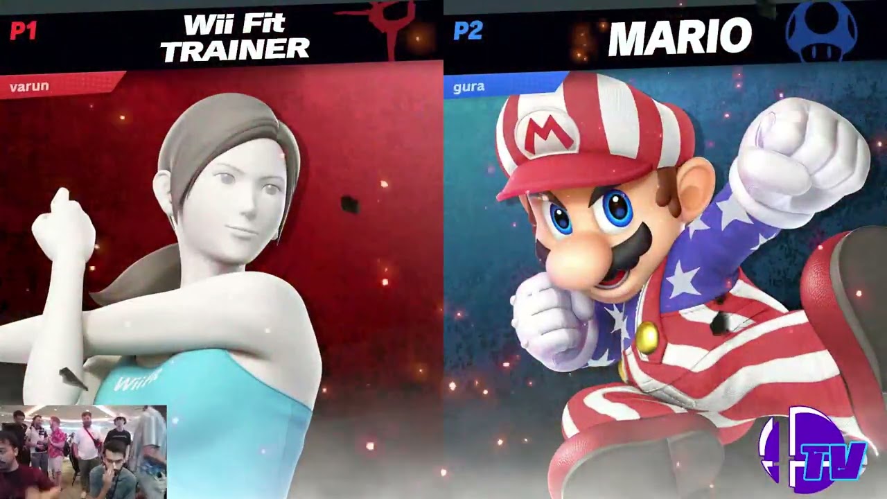 WaveDash 2023Winner's Semi-Finals - varun (Wii-fit Trainer) Vs TinyToaster (Mario) - SSBU Tournament