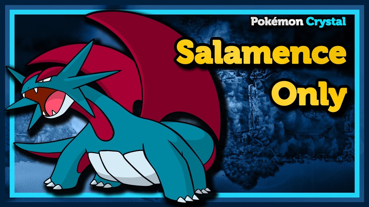 SALAMENCE Only :: How fast can I beat Pokémon Crystal?  :: Pokémon Crystal Solo Challenge