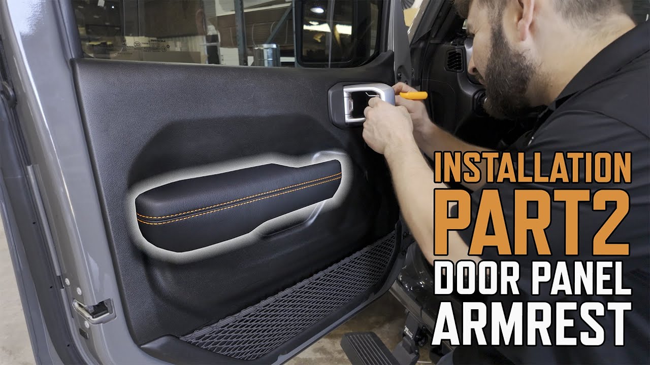 Removing Door Panels & Installing Leather Armrests | LeatherSeats.com Install Series -Jeep Gladiator