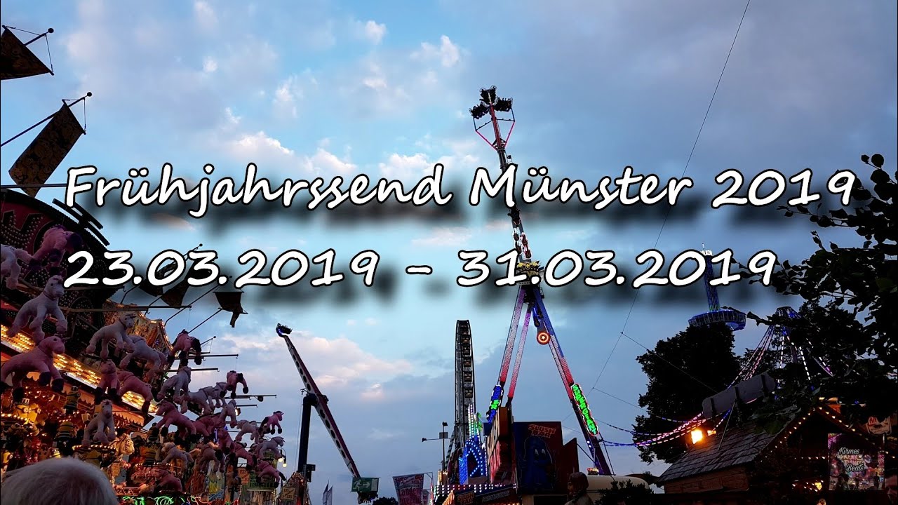 Frühjahrssend Münster 23.03.2019 - 31.03.2019 BESCHICKUNG