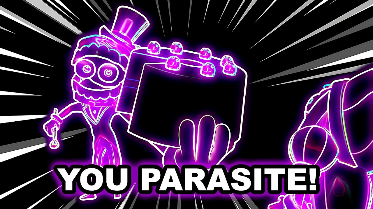 YOU PARASITE (The Amazing Digital Circus) Vocoded To Gangsta's Paradise, Miss The Rage, Megalovania