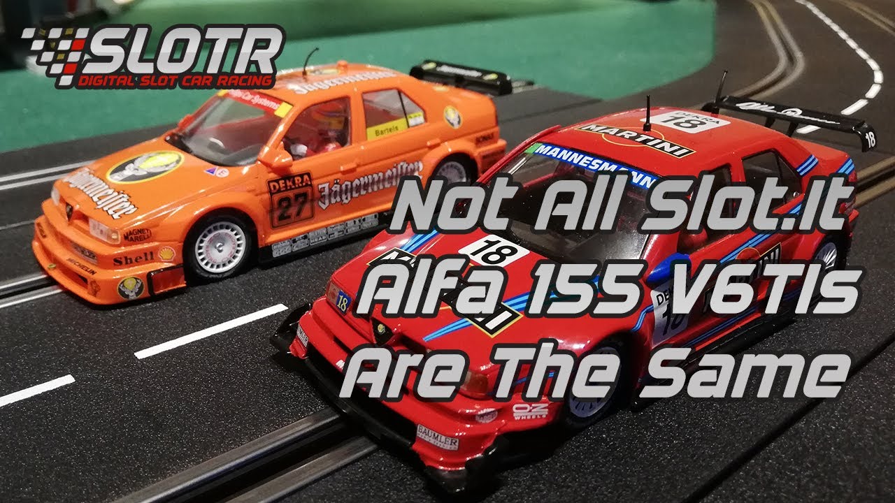 Slot It Jägermeister Alfa 155 V6TI - it's nothing like my other one