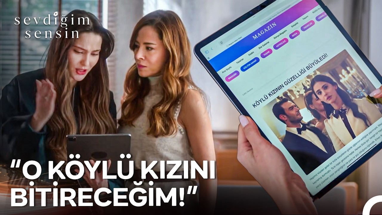 Burçin, Dicle'nin Haberini Görünce Çılgına Döndü! - Sevdiğim Sensin 5. Bölüm