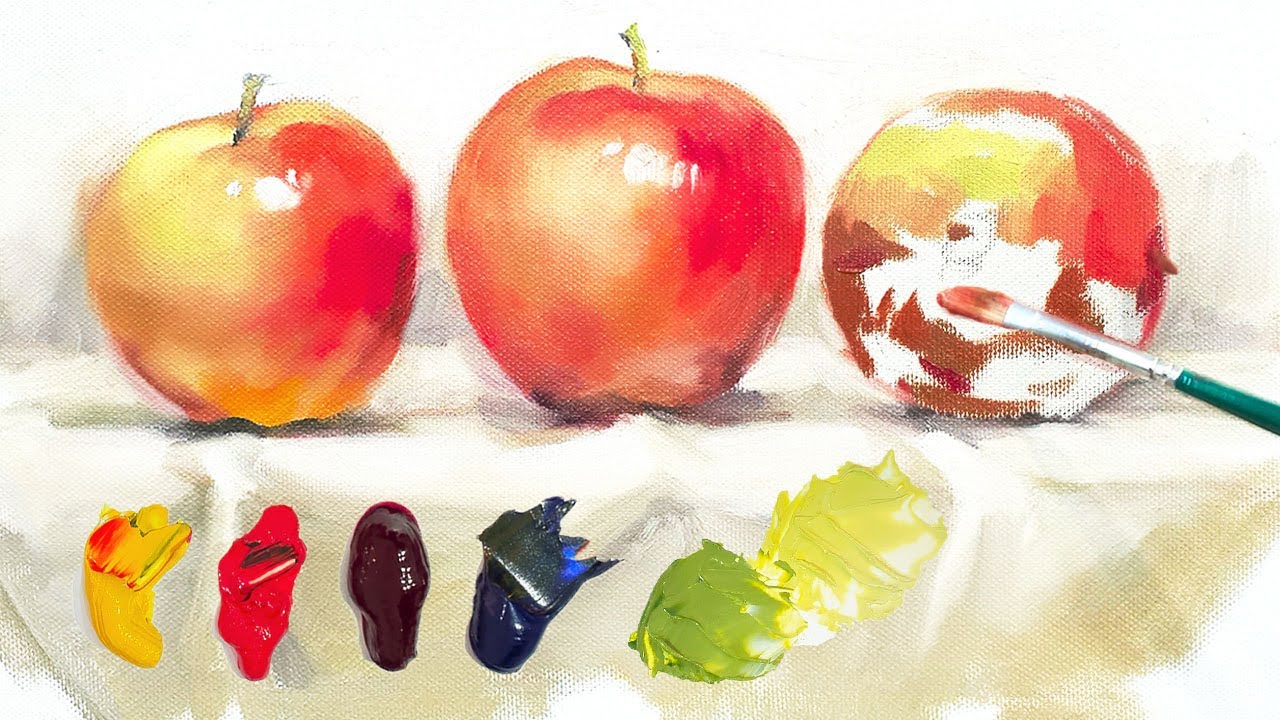 기초인듯 기초아닌 사과 그리기🍎