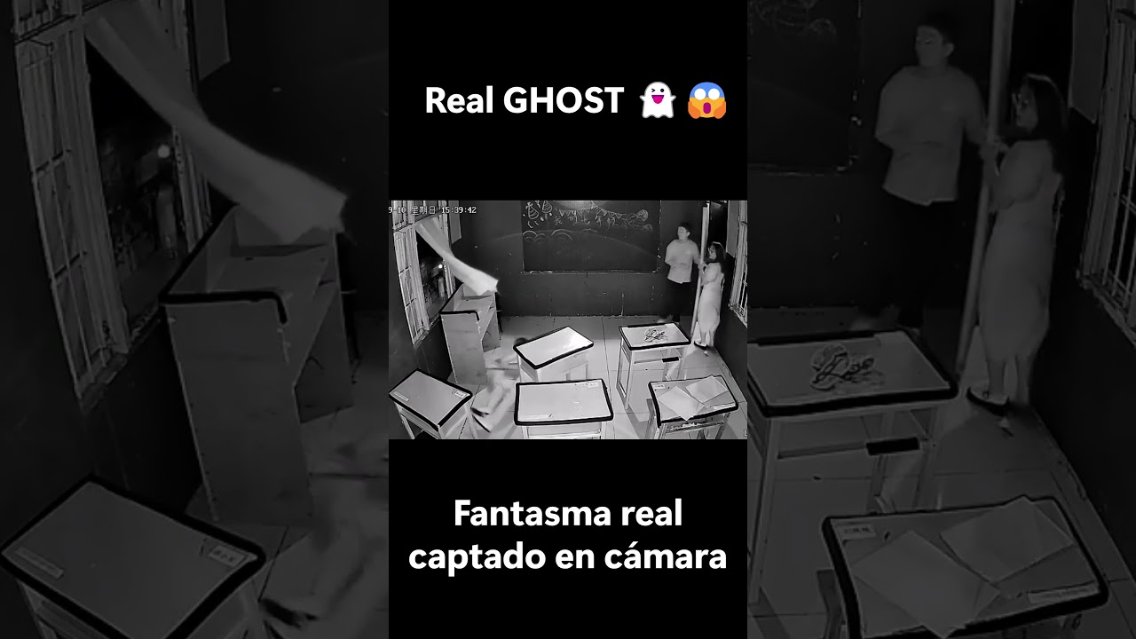 👻 Fantasma REAL captado en c&aacute;mara&hellip; &iexcl;No lo vas a creer! 😱 #creepypasta #horror #horrorshorts