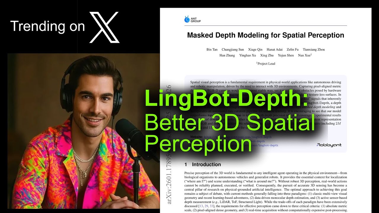 LingBot-Depth: Better 3D Spatial Perception