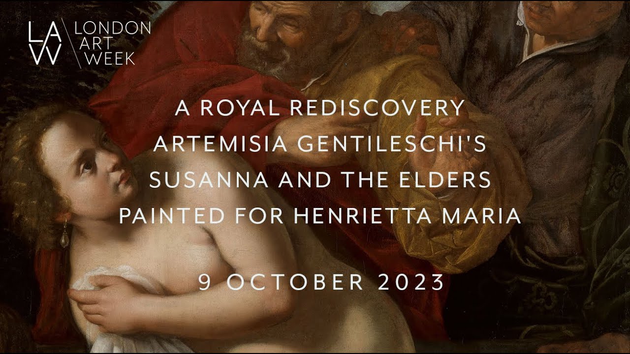A Royal Rediscovery: Artemisia Gentileschi's Susanna and the Elders painted for Henrietta Maria