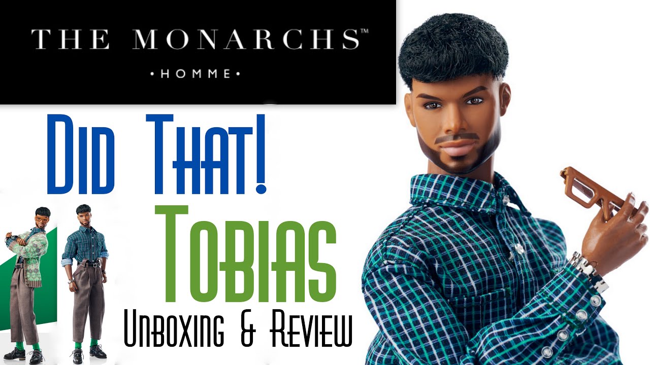 👓 DID THAT TOBIAS STAY TUNED 🦋 MONARCHS HOMME DOLL 👑 ECW 🌎 UNBOXING & REVIEW FASHION FAMILY MATTERS