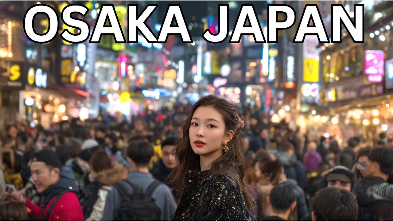 🇯🇵🍣🌸 OSAKA JAPAN (日本) One of the Best Cities to Visit in the World, 4K HDR