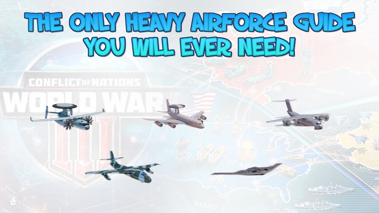 The Only Heavy Airforce Guide You'll Ever Need for Supremacy WW3!
