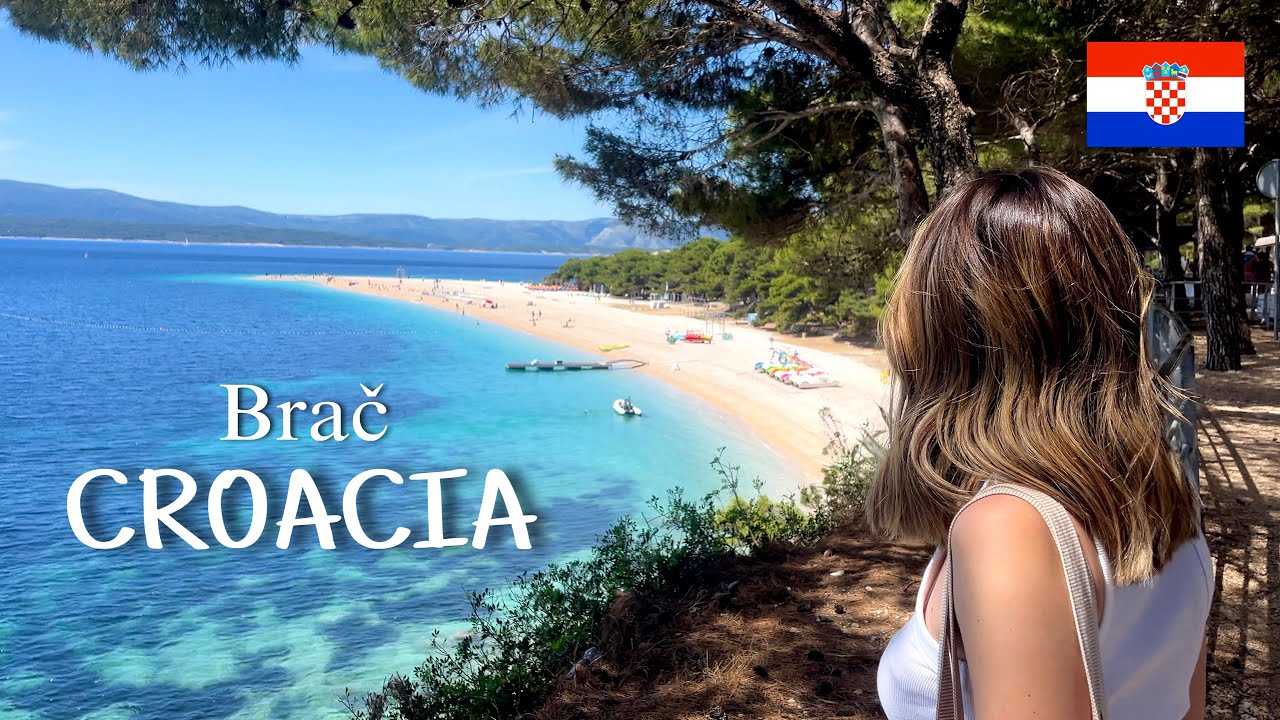 DESCUBRIMOS LA PLAYA MAS FAMOSA DE CROACIA| Zlatni Rat 🏖️