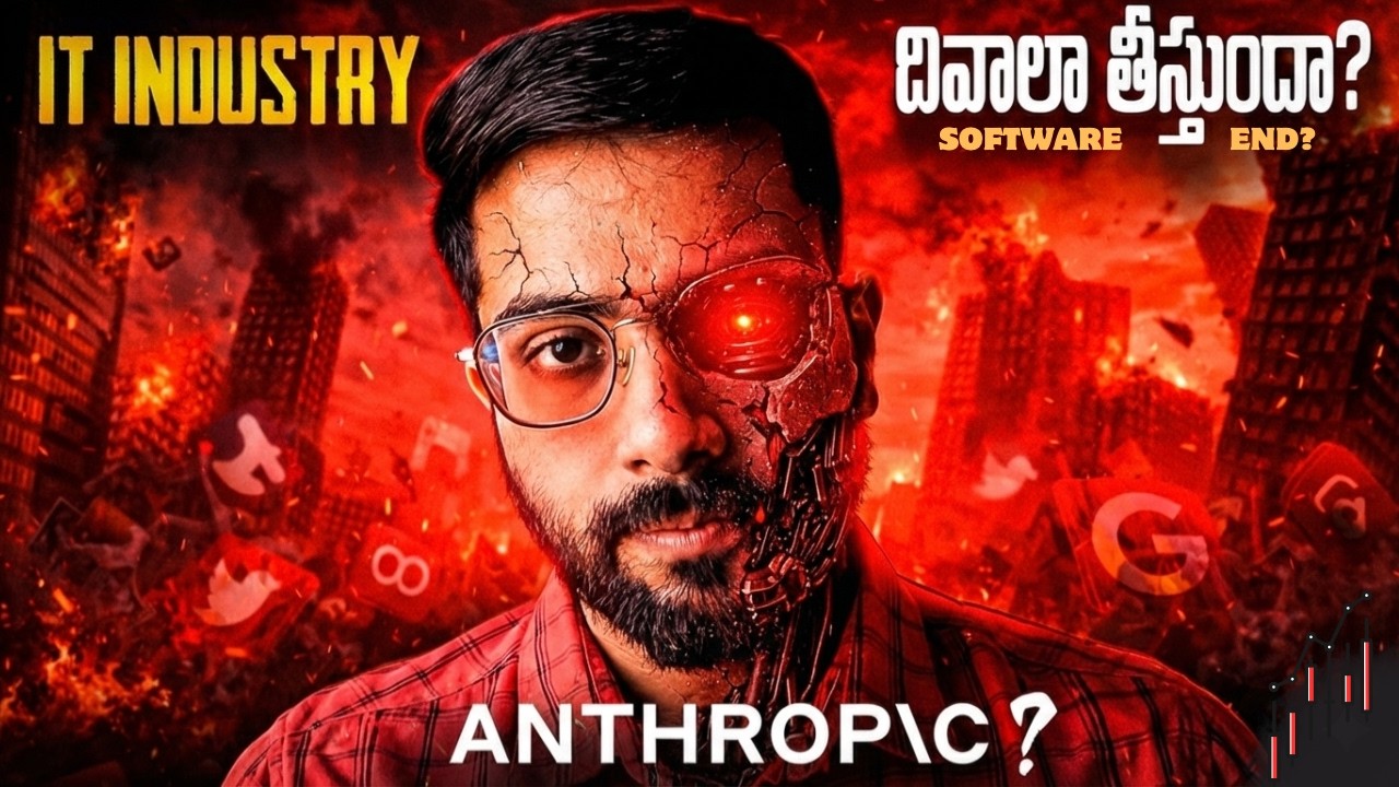 Future of Software Dev in Telugu | IT Stocks | Anthropic Claude | Vamsi Bhavani