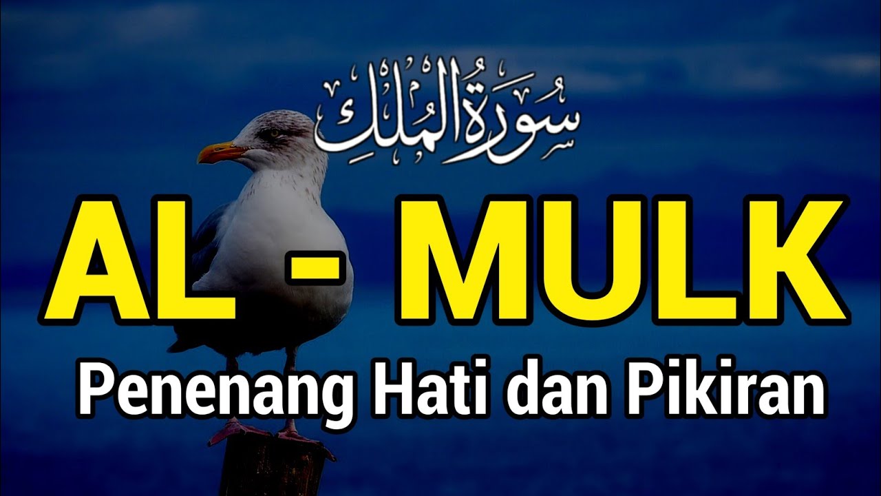 Surah Al Mulk Bikin Hati Tenang, Murottal Merdu Surat Al Mulk Penyejuk Hati Surat Al Mulk Full