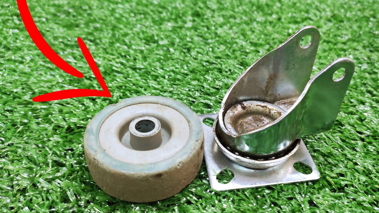 Unique idea! From a broken wheel, see what happens!