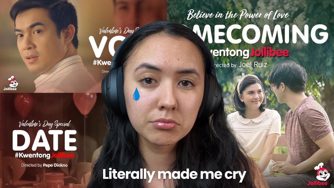Half Filipina reacts to Jolibee Commercials *emotional*