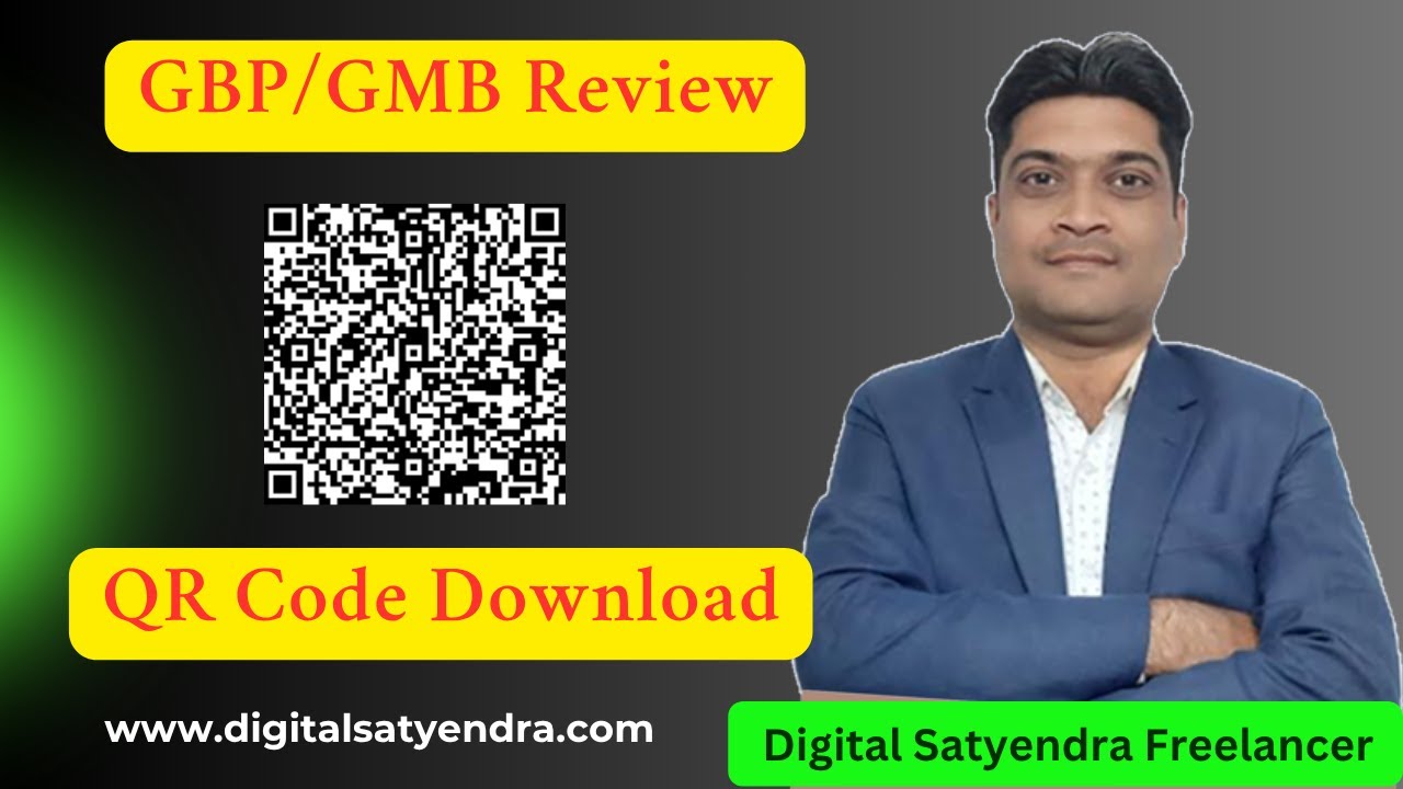 How to Download QR Code For Google Business Profile Reviews | GMB  Review ka QR Kaise Banate Hain