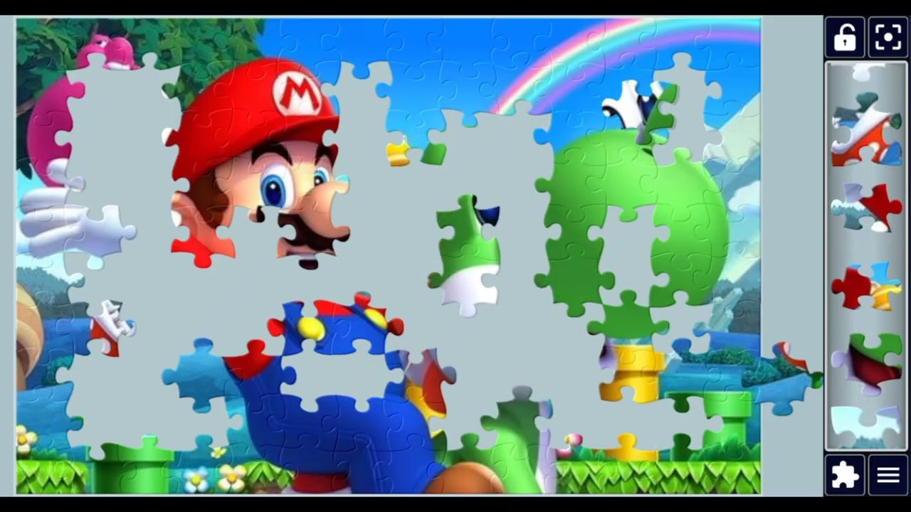 Mario & Yoshi Fun Ride💖🎀🪄✨🥳🧩🎊❤️ @jigsawzone 