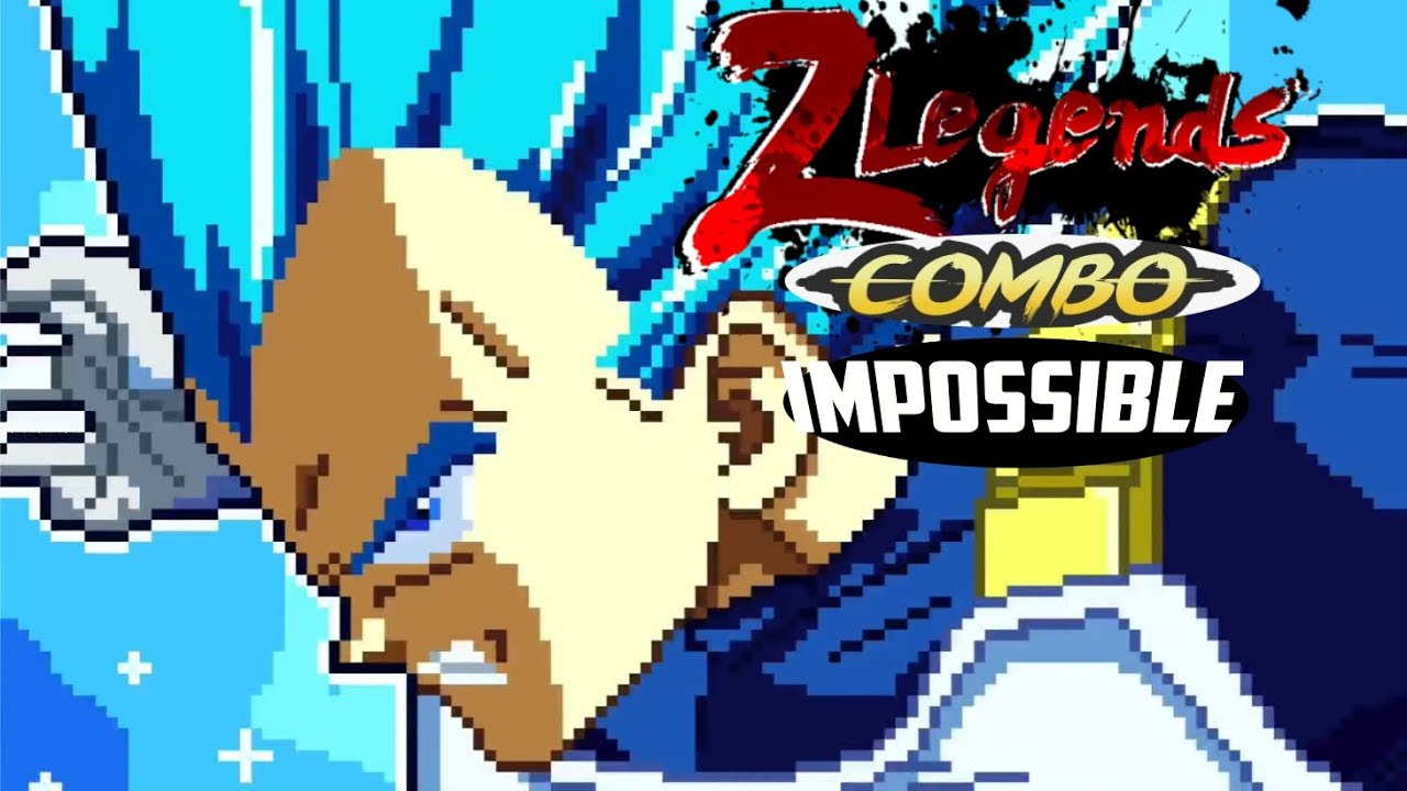 Z LEGENDS 3 ⚔️ VEGETA ( IMPOSSIBLE ) COMBO HIGHLIGHTS, survival