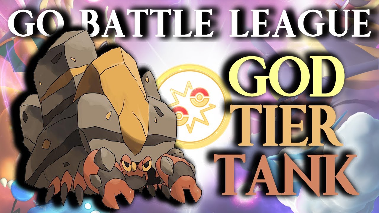 GO Battle League: Crustle - The Anti-Flyer Beast (Ultra League - Premier)