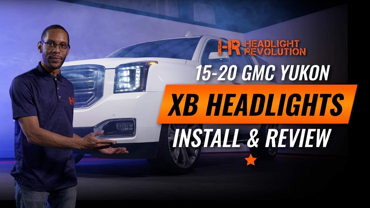 256% Brighter Headlights for your 2015 - 2020 GMC Yukon Morimoto XB LED Headlight Install and Review