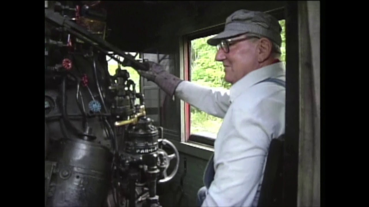 587  Steam locomotive Raw Footage  1997