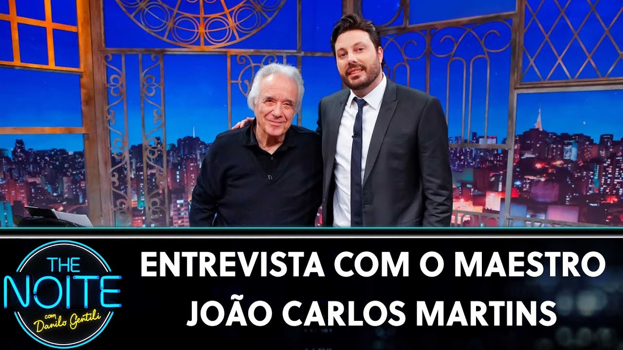 Entrevista com Maestro João Carlos Martins | The Noite (12/08/19)