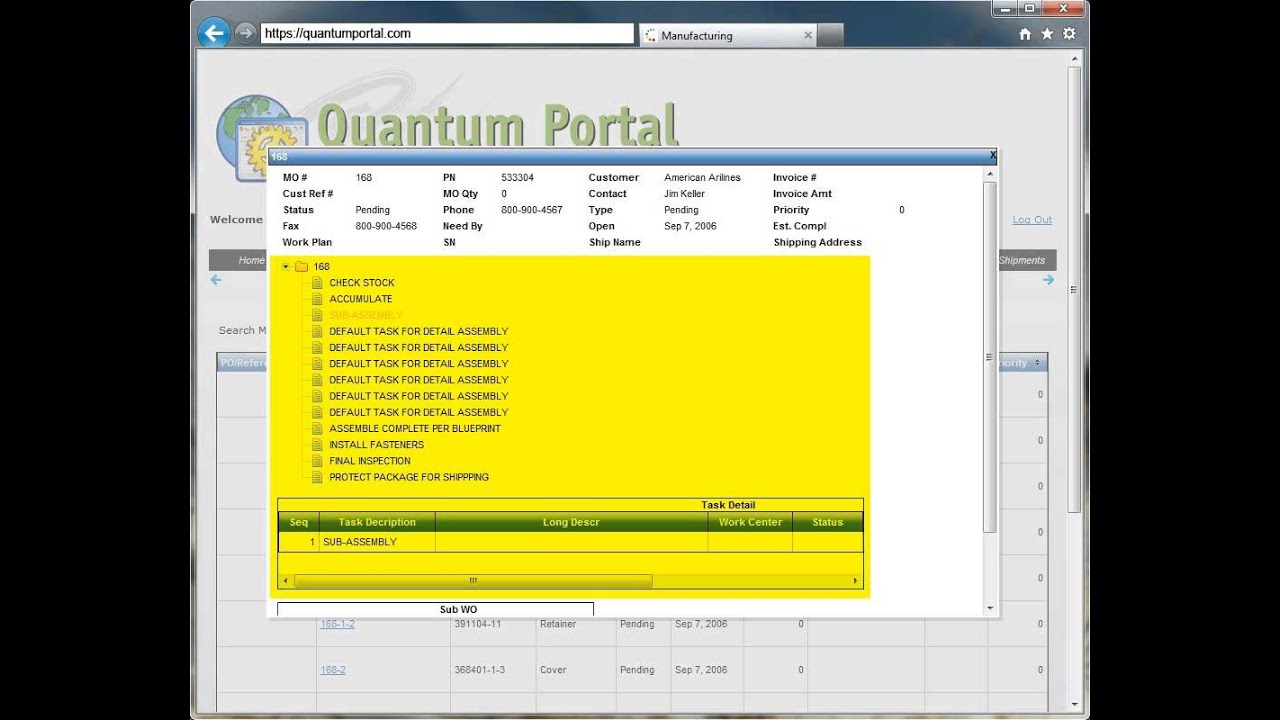 Quantum Control Quantum Portal Demo