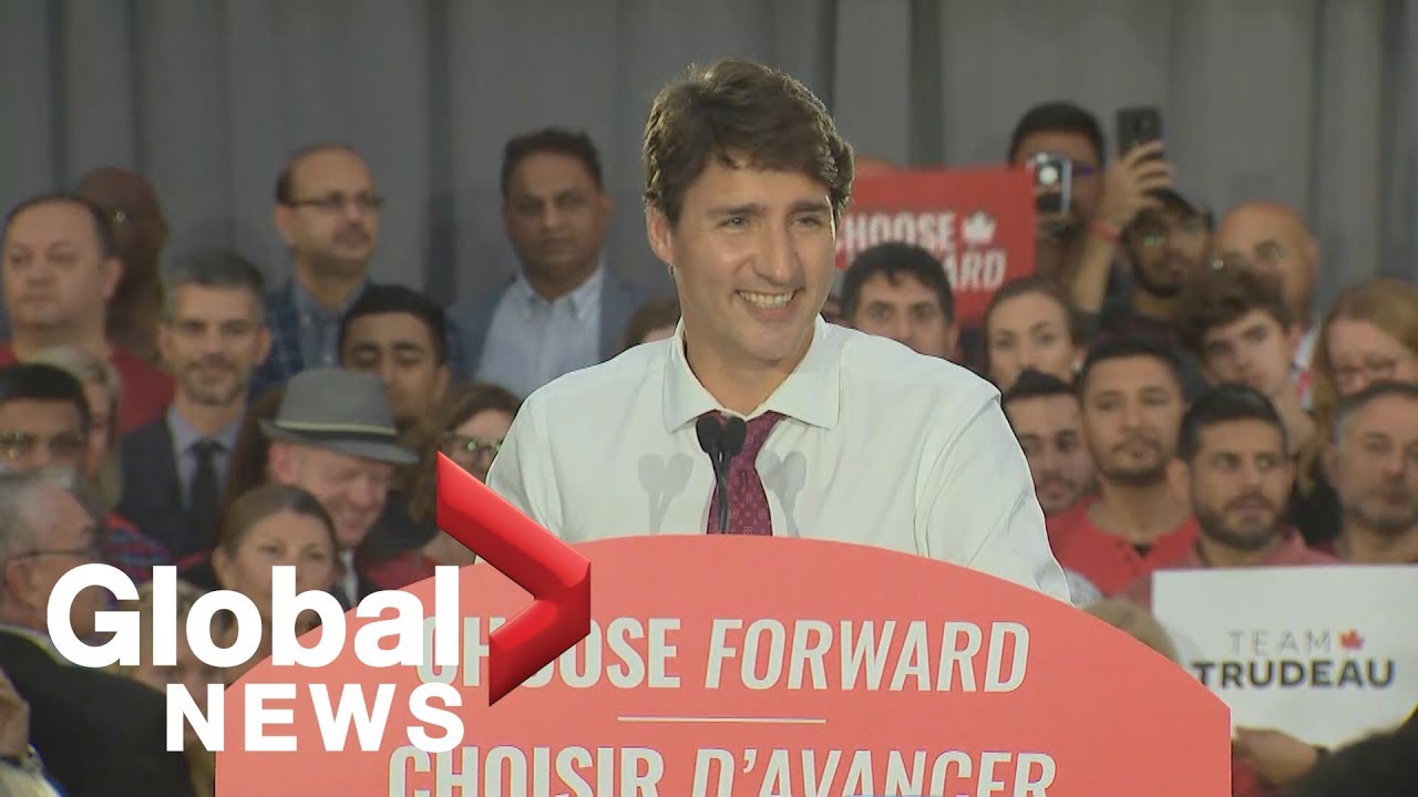 Canada Election: Liberal leader Justin Trudeau holds rally in Windsor, Ontario